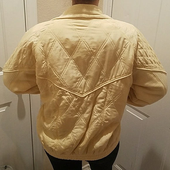 1990s inspired vintage bomber jacket Fuda internal - Picture 2 of 4